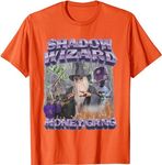 AspeAr Shadow Wizard Money Gang Funny Witch Costume Meme T-Shirt (Orange,L)