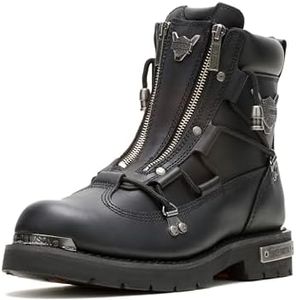 Harley-Davidson Footwear Men's Brake Light Motorcycle Riding Boot, Black 10.5 M US