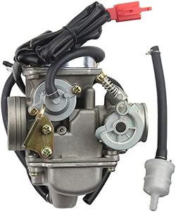 GOOFIT PD24J Carburetor 24mm Carb for 4 Stroke GY6 125cc 150cc ATV Go Karts Motorcycle Scooter Mopeds 152QMJ 157QMJ Engine
