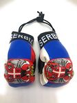 Red Hat Ent Hanging Car Mirror Mini Boxing Gloves (Serbia)