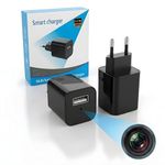 Waitbird USB Charger Mini Hidden Camera 1080p Full HD Plug & Play Spy Cam | Secret Camera for Home Hidden & Office Use | Mini Spy Camera Works While Charging | Supports 256GB – Security Surveillance