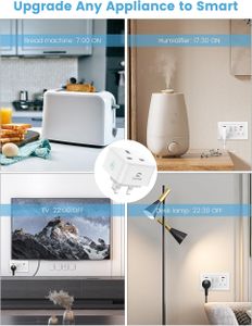 EIGHTREE 5GHz Smart Plug 13A – WiFi Outlet, Voice Control