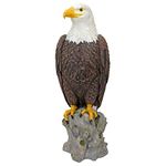 Design Toscano Majestic Mountain Eagle Outdoor Garden Statue, 54.5 cm, Polyresin,