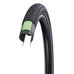 Schwalbe Unisex's Big Ben Plus Perf, GreenGuard, Snakeskin Tyres, Black, 50-622, 11101125