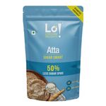 Lo! Foods - Diabetic Atta 1kg | Helps Control Blood Sugar | Low GI Flour With Premium Ingredients Including Pumpkin Seeds, Flax Seeds, Groundnuts | Diabetes Food Products | Sugar Control Atta