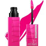 Maybelline New York Super Stay Vinyl Ink Longwear No-Budge Liquid Lipcolor, Highly Pigmented Color and Instant Shine, Striking, 4.2ml