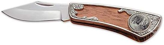 2005 Westward Journey Bison Nickel Pocket Knife