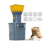 Heavy Duty Electric Grain Mill 1300W, 30L/45L Corn Grinder Feed Mill with 7 Sieves, 19000RPM High Speed Flour Grinder for Home Farm(30L)
