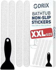 Odrix XXL 12 Inch Bathtub Stickers, 28PCS Anti Slip Shower Floor Strips