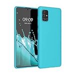 kwmobile Case Compatible with Samsung Galaxy A71 Case - Soft Slim Protective TPU Silicone Cover - Cool Glacier