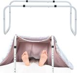 Plemont Blanket Lifters for Feet - Adjustable Tent Blanket Support Holder - Bed Cradle Assistance Device - Protective Accessories for Leg Knee Ankle Post Surgery - Grey - 1 Unit