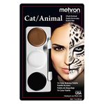 Mehron Tri Color Palette Cat Animal Makeup Accessory (US)