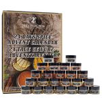Herbs And Spices Advent Calendar 2024-24 Spice Jars Food Advent Calendar Cooking Kitchen Christmas Adult Gift For Chef Advent Calendar For Men & Women