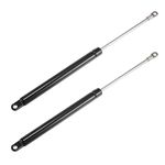 X AUTOHAUX 2 Pcs 12 Inch 10Ib/45N Black Lift Supports Struts Shocks Gas Spring Universal for RV Car Truck Boat Window Cabinet Door Cover Lids