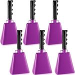 Kigley 6 Pack Cow Bells Bulk, Metal