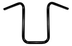 1 inch (25.4mm) Universal Handlebars Narrow Ape Hanger 15 Inch Black