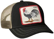 Goorin Bros Men's Rooster 'Cock' Patch Trucker Hat Cap (Blue)