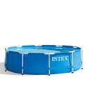 Intex Metal Frame Pool - above ground pool - Ø 305 x 76 cm