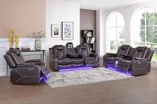 Ball & Cast Power Recliner Sofa Set