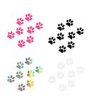 32 x Car Stickers – Funny Bodywork Motorcycle Bike Helmet Glass Stickers, Paws Dog Paws Cat Paw Stickers Parts for Car or Motorcycle, Bike or Scooter