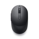 Dell MS5120W-Black Pro Wireless Dual Connectivity Mouse (Bluetooth 5.0/Wireless 2.4G) with Programmable Button and 3Y Advance Exchange Warranty