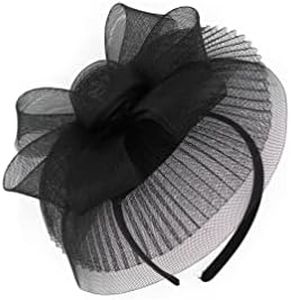 Morgan and Taylor Womens Classic Fascinator, Black