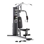 Marcy MWM-4965 Home Multi Gym with 68Kg Weight Stack with Pulley, Arm, and Leg Developer Multifunctional Workout Station for Weightlifting and Bodybuilding – 300 lbs Capacity