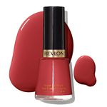 Revlon Nail Enamel, Chip Resistant Nail Polish, Glossy Shine Finish, In Red/Coral, 161 Teak Rose, 0.5 Oz, 14.7 Ml