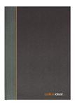 Collins 6424 Ideal Case Bound A4 Double Cash Book 192 Pages, Black