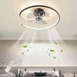 Light Electric Quiet Fan,Dimmable C