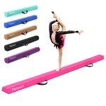 FBSPORT 240 cm folding balance beam, gymnastics balance beam, gymnastics floor beam, flocking layer balance beam, balance fitness equipment for children