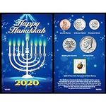 Hanukkah Greeting Stamp and Coin Se