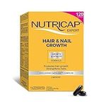 NUTRISANTE Nutricap Expert Hair & Nail Growth - Food Supplement for Fast Hair Growth - Exclusive Capiline Complex - Promotes Hair Growth & Development - Biotin, Walnut Oil, Vitamin B3-120 softgels