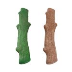 Petstages Dogwood Wood Alternative Dog Chew Toy, Fresh Breath 2-pack