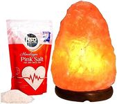6-8 KG Natural Himalayan Pink Rock Salt Lamp With CE Certified Standard Electric Plug And Bulb And GET 1 Free Cooking Salt 800g Pouch!!