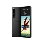 Sony Xperia 1 IV (5G Smartphone, 6.5 inch, 4K HDR 120 Hz OLED Display, Triple Camera with Optical Zoom (ZEISS T*), 3.5 mm Audio, Android 12, 256GB/12GB RAM, Dual SIM, 24+6 Months Guarantee) Black