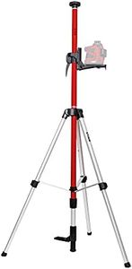 Tige télescopique STIER pour laser à lignes croisées de 360 cm, appareils de mesure laser et accessoires, 20 à 365 cm de hauteur, support télescopique pour les appareils de nivellement, compatible