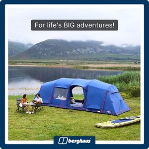 Berghaus Air 600 Nightfall 6-Person Tent – Spacious Family Camping