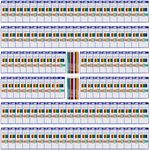 Color Swell Bulk Colored Pencils – 120 Sets, 1440 Pre-Sharpened Assorted Vibrant Colors – Ideal for Kids, Teachers, and Classroom Supplies