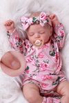 BABESIDE Lifelike Reborn Baby Dolls - 20 inch Sleeping Realistic Newborn Baby Dolls Soft Body Real Life Baby Dolls Girl with Accessories Gifts for Kids Age 3 +