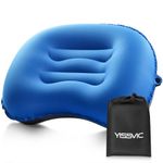 YISSVIC Camping Pillow for Sleeping Ultralight Inflatable Pillow Travel for Neck Lumber Support Backpacking Pillow Travel Air Pillows for Camping, Hiking, Backpacking