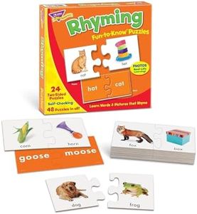 Trend Fun-To-Know Early Childhood Puzzles, Rhyming (T36009)