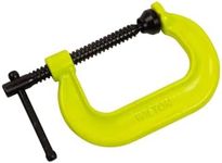 Wilton 14301 Drop Forged Hi Vis C-Clamp, 0-Inch-3-Inch Jaw Opening, 2-1/2-Inch Throat Depth