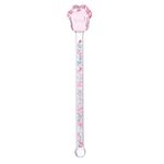 Fanxizibusi Pink Cat Paws Cocktail Stirrer, Durable Quality Cocktail Stirrer, Cat Paws Glass Mixing Spoon, for Making Milkshakes, Ice Creams, Iced Tea, Coffee, Jams, Teas, Juices (Diamond Cat Paw)