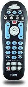 RCA RCR313BE Big Button Three-Device Universal Remote, Black