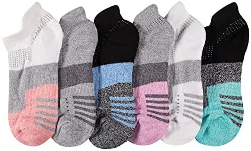 Sof Sole Women's Performance Bamboo No-Show Socks, Multi-color