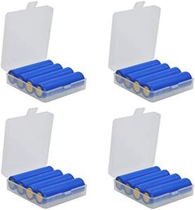 Whizzotech 18650 Battery Case Battery Storage Box Holder/Organizer/Container Lot of 4