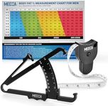 Body Fat Caliper and Measuring Tape