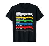 Taekwondo Black Belt Gift Unique Taekwon-do Martial Arts T-Shirt