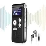 32GB Voice Recorder with Playback -